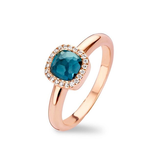 tirisi-jewelry-milano-sweeties-18-karaat-roségouden-ring-london-blue-topaas-en-diamant