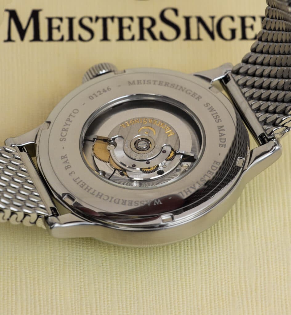 Pre-owned MeisterSinger Scrypto Automatic