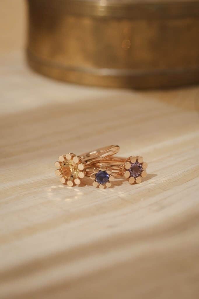 Bron Sprite roségouden ring met citrien 8RR4589CI