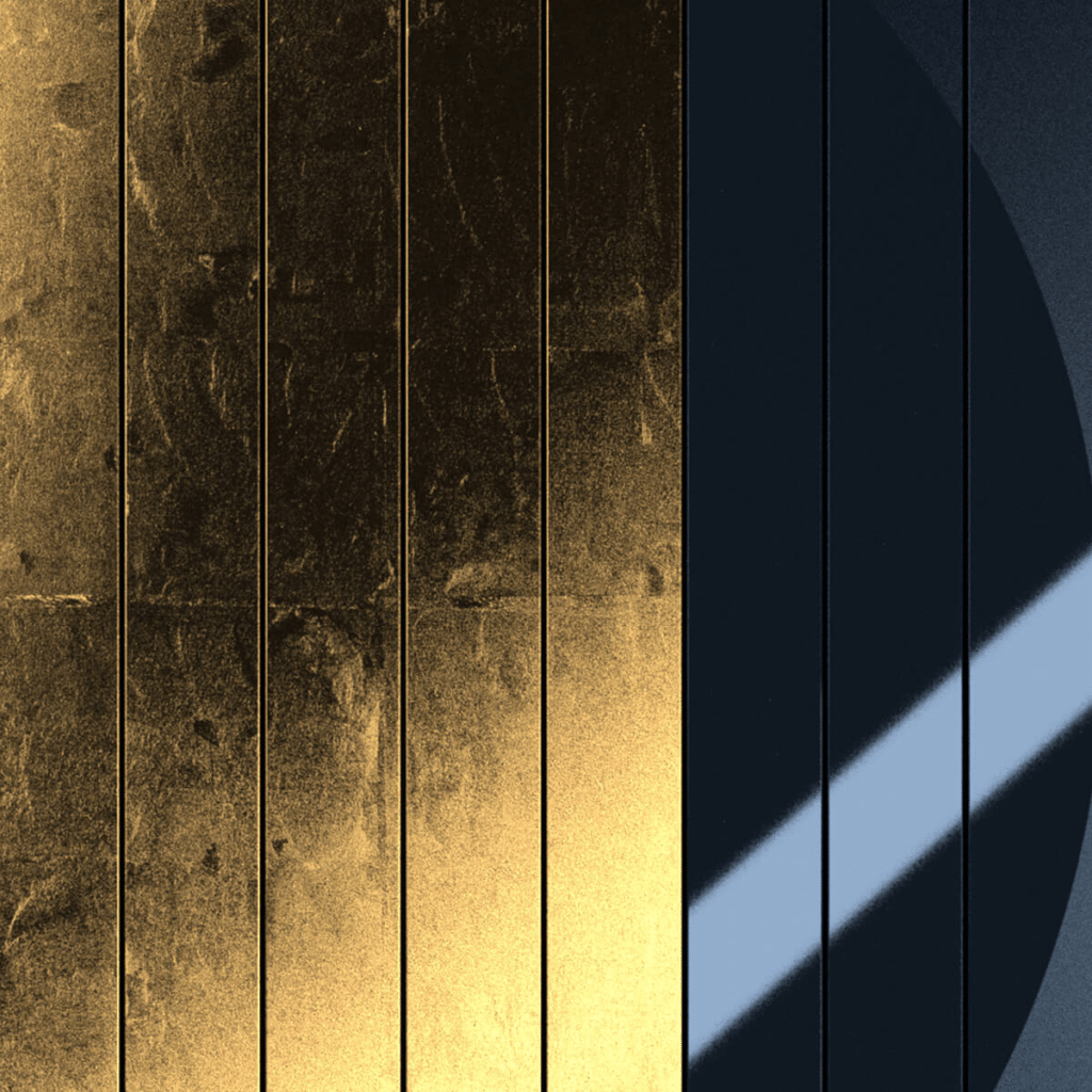 Qlocktwo Moon – Midnight Gold 90