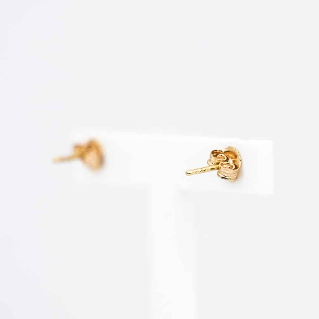 Artur Scholl oorstekers roségoud met amethist en diamant 93/12302R/AM