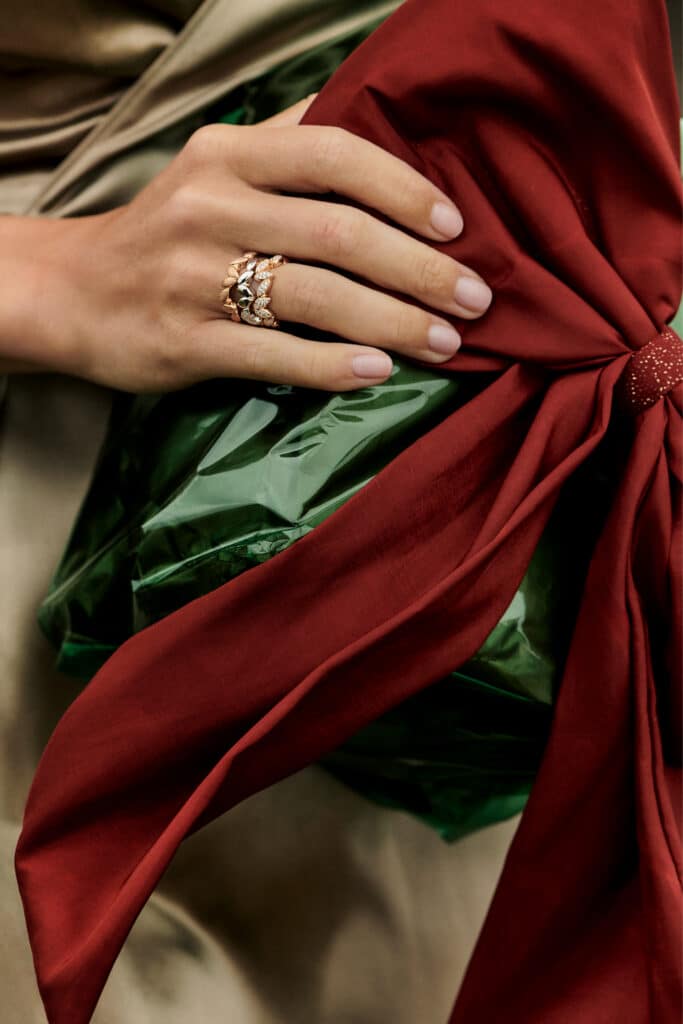 Bron Poppy roségouden ring met diamant 8RR4933BR10