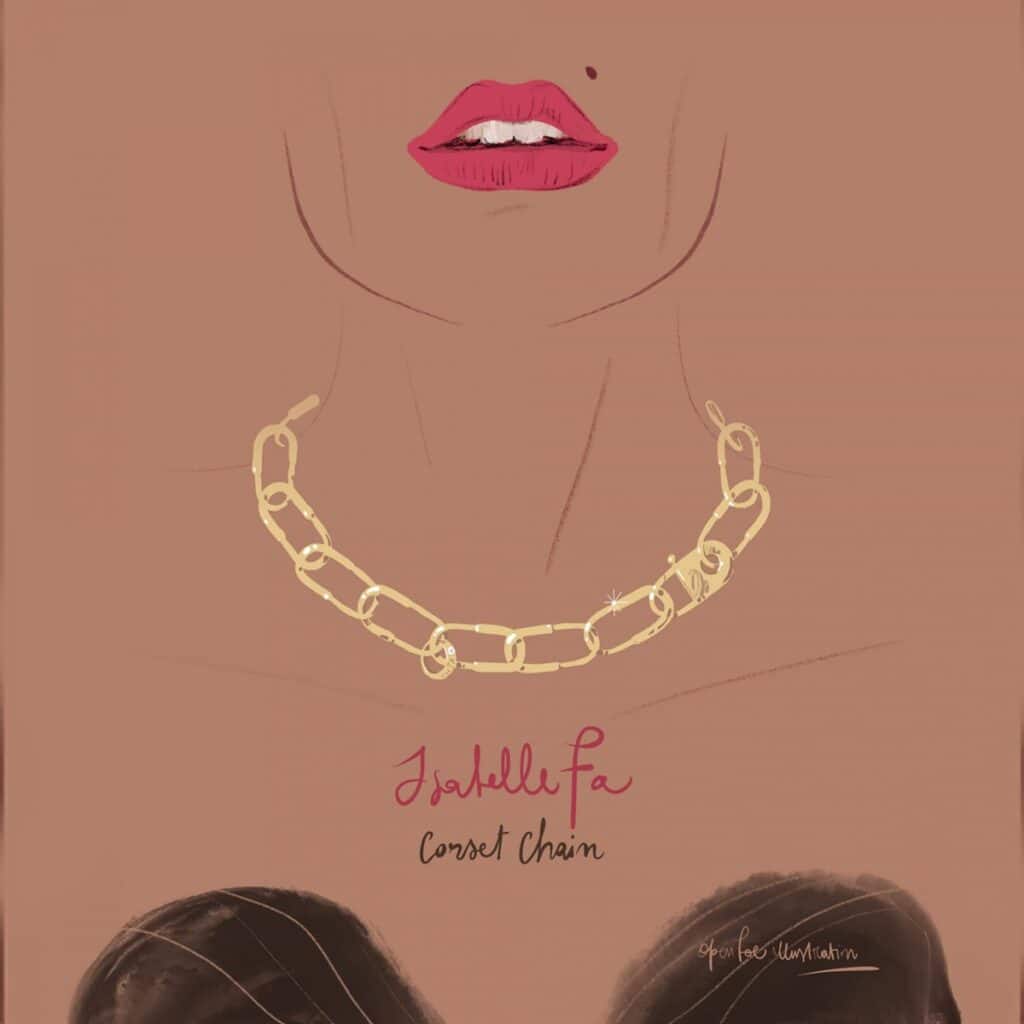IsabelleFa collier “Corset” RougeRoyal 41414/42KA