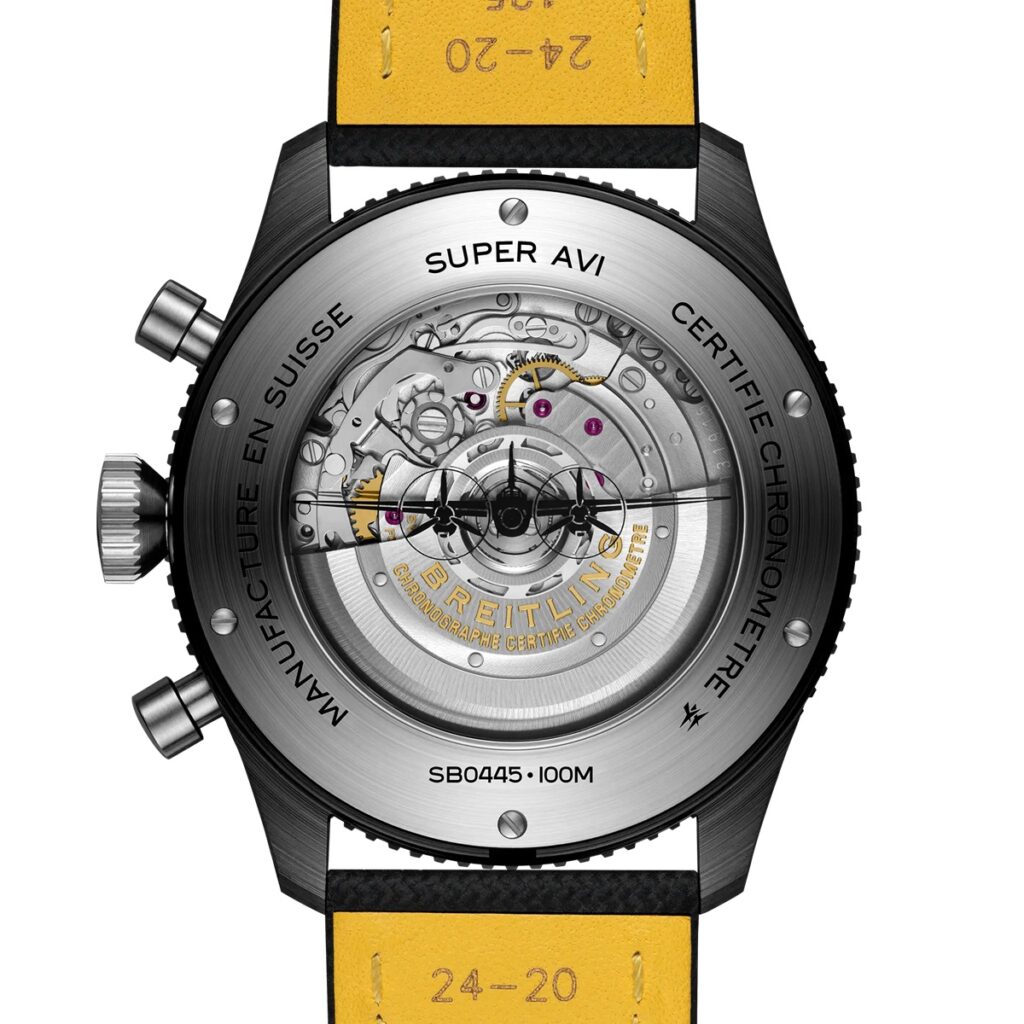 Breitling Super AVI B04 Chronograph GMT 46 Mosquito Night Fighter SB04451A1B1X1