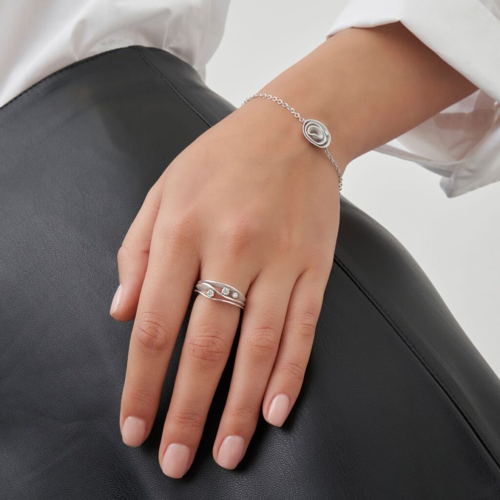 Annamaria Cammilli Dune White Ice Gold GAN2662W