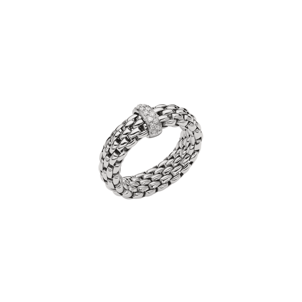 Fope Vendome Flex’it ring witgoud met diamant 55902AX_BB