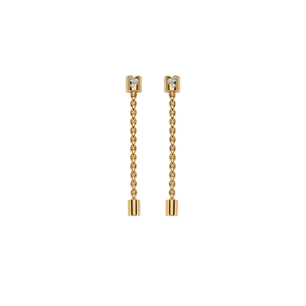 Fope Aria oorsieraad geelgoud met diamant 89003OX_BB_G_XGX_000