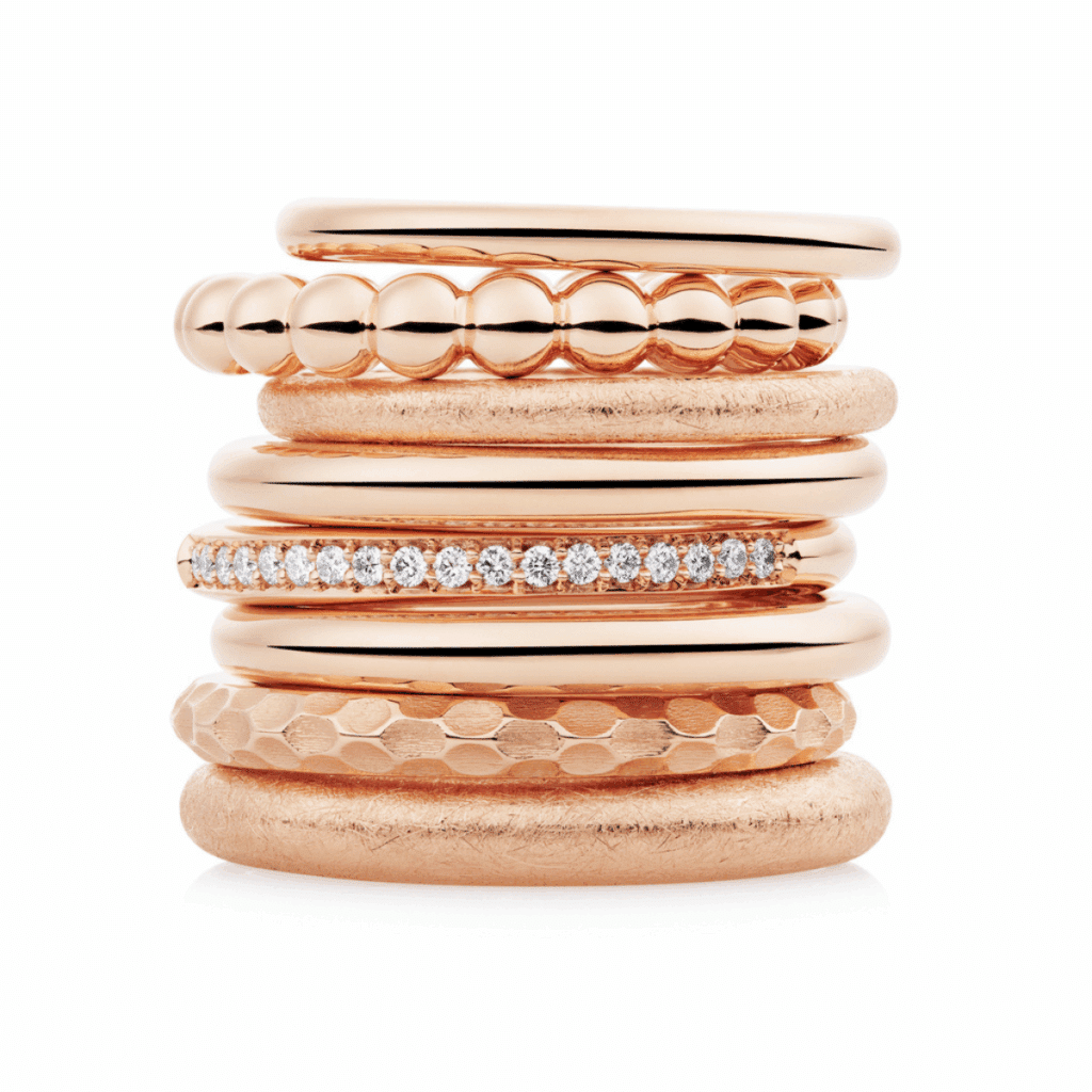 Bron Stax roségouden ring 8RR3502