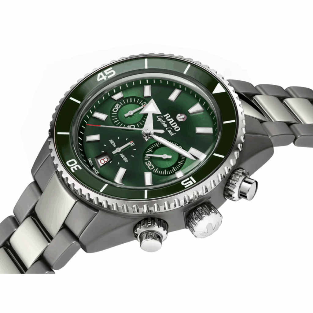 Rado Captain Cook High-Tech Ceramic Chronograph | Automatic | 43mm | R32189313