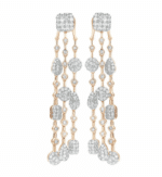 Tirisi Jewelry 18 karaat roségouden oorhangers met diamant TE9265D(2P)
