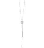 Tirisi Jewelry 18 karaat witgouden collier met diamant TN2066DW