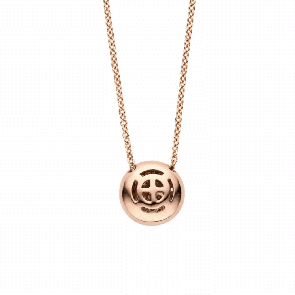 Tirisi Jewelry 18 karaat roségouden collier met diamant TN2093D(2P)