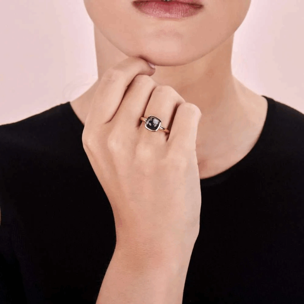 Tirisi Jewelry 18 karaat roségouden ring met robijn TR9706RUP