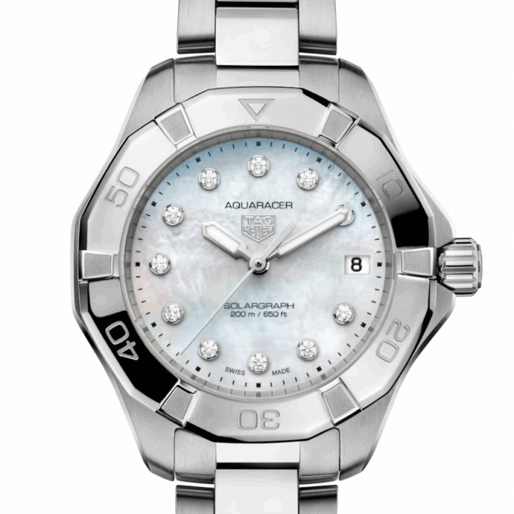 TAG Heuer Aquaracer Professional 200 Solargraph | Solar Quartz | 34mm | WBP1313.BA0005