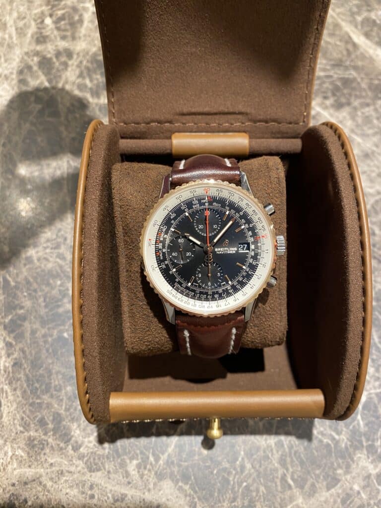 Breitling Navitimer Chronograaf in staal/goud U13324211B1X1