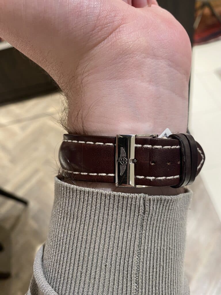 Breitling Navitimer Chronograaf in staal/goud U13324211B1X1