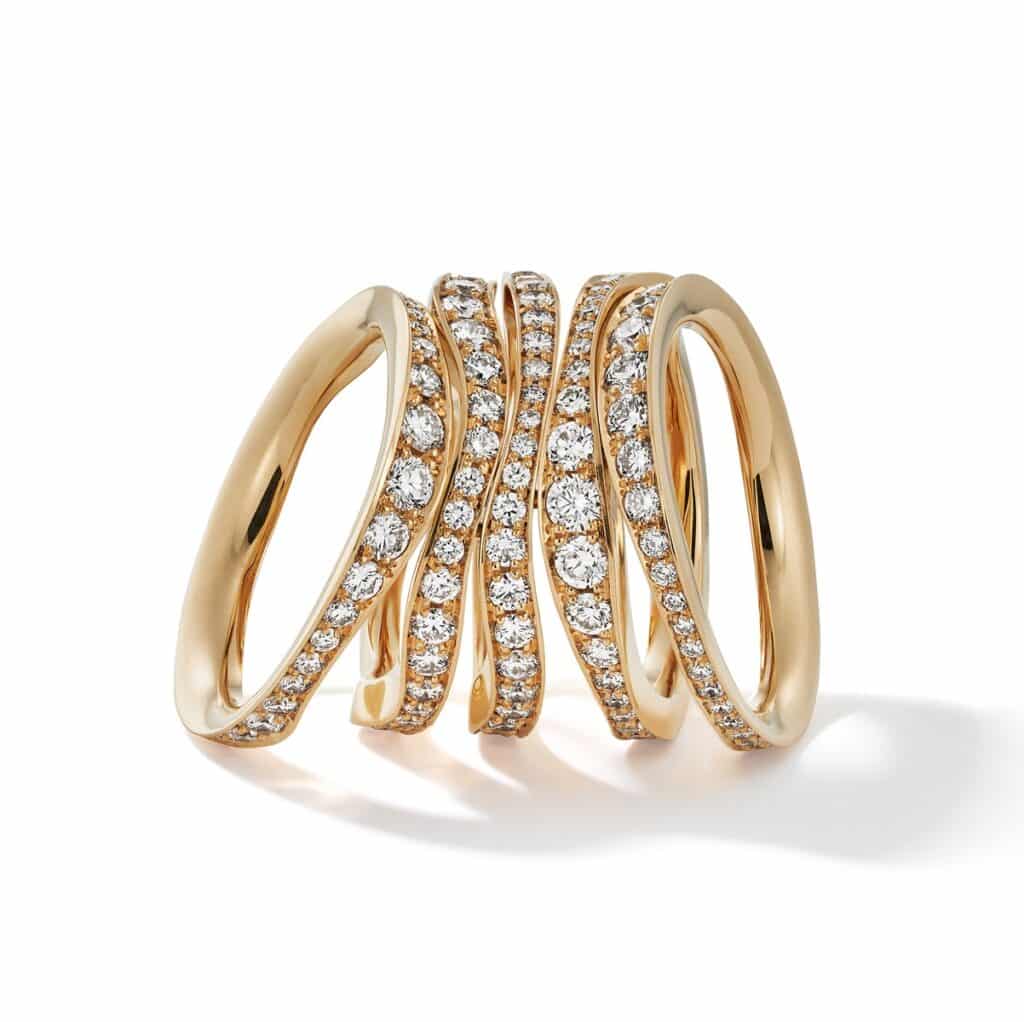 Hans D. Krieger ring roségoud met diamant 311.5212.08.6