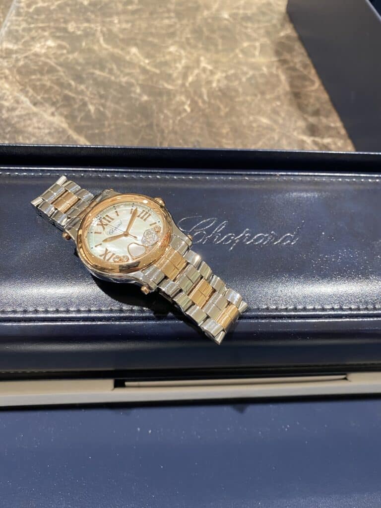 Chopard Happy Sport in staal en roségoud 8582