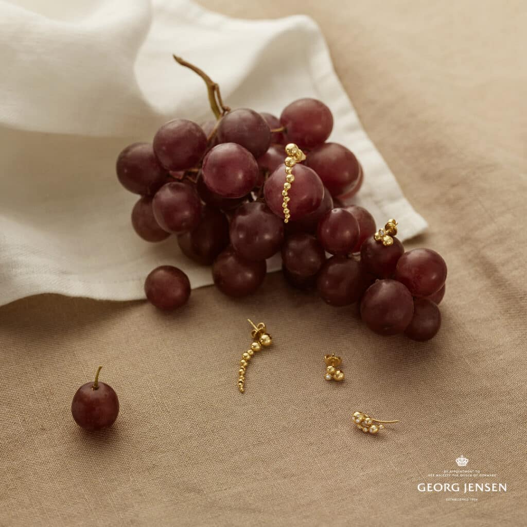 Georg Jensen Moonlight Grapes Oorhangers 20001634