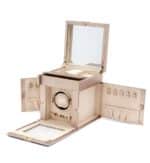 Wolf 1834 Palermo Single Watch Winder with Jewellery Storage 213716