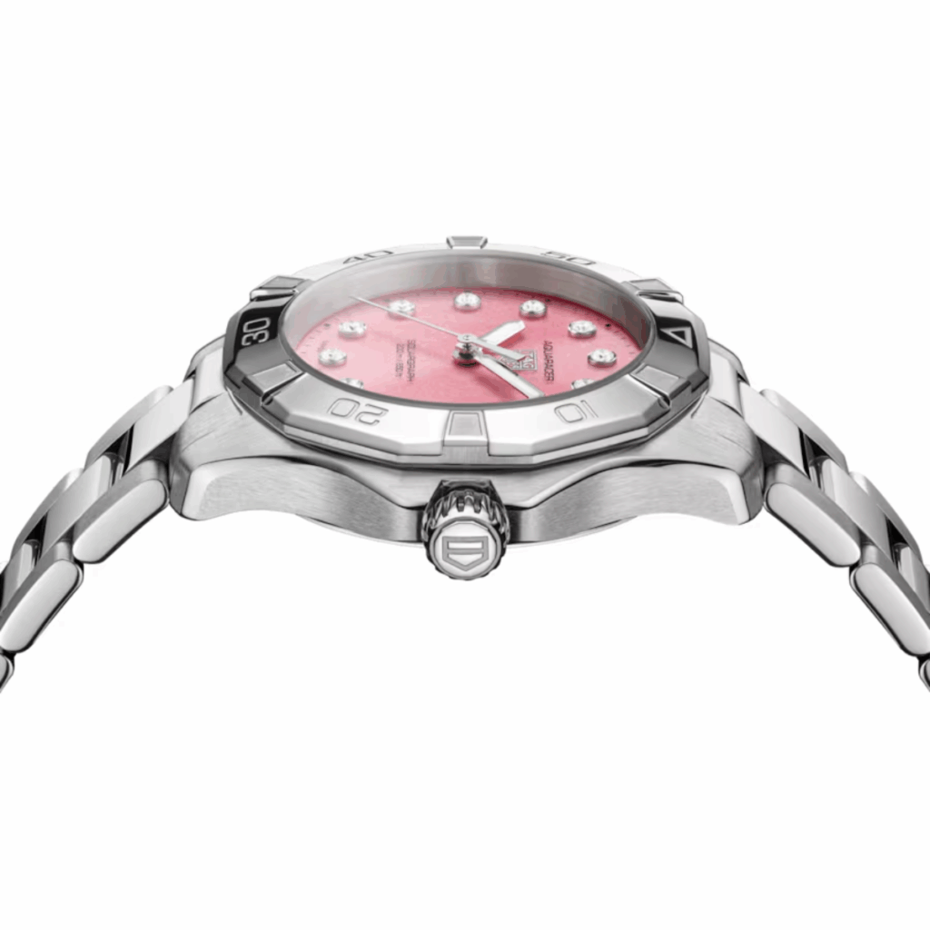 TAG Heuer Aquaracer Professional 200 Solargraph 11 Diamonds | Solar Quartz | 34mm | WBP1318.BA0005