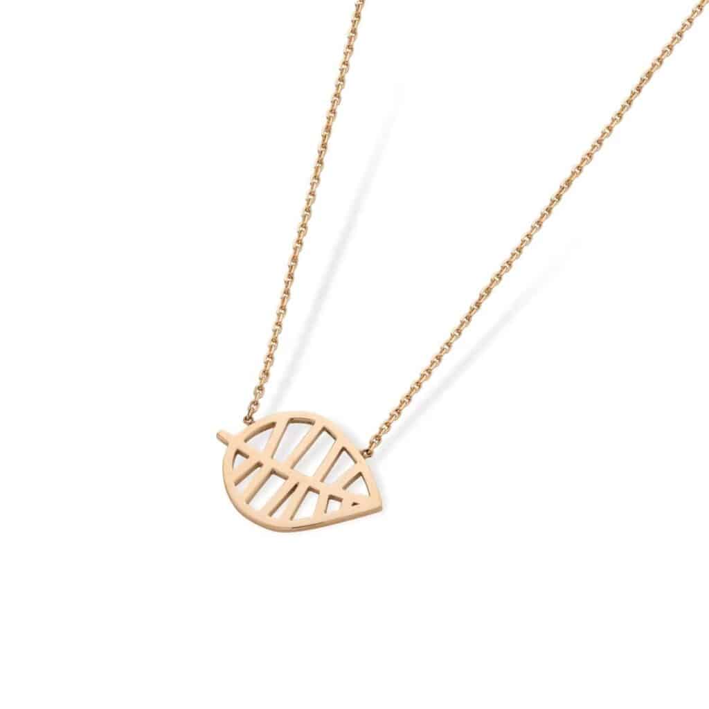 De Parme Design Beech Nuances S Roségouden Collier 2.NC.R.S.1