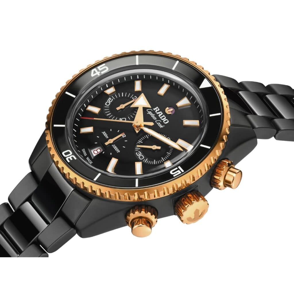 Rado Captain Cook High-Tech Ceramic Chronograph | Automatic | 43mm | R32190153