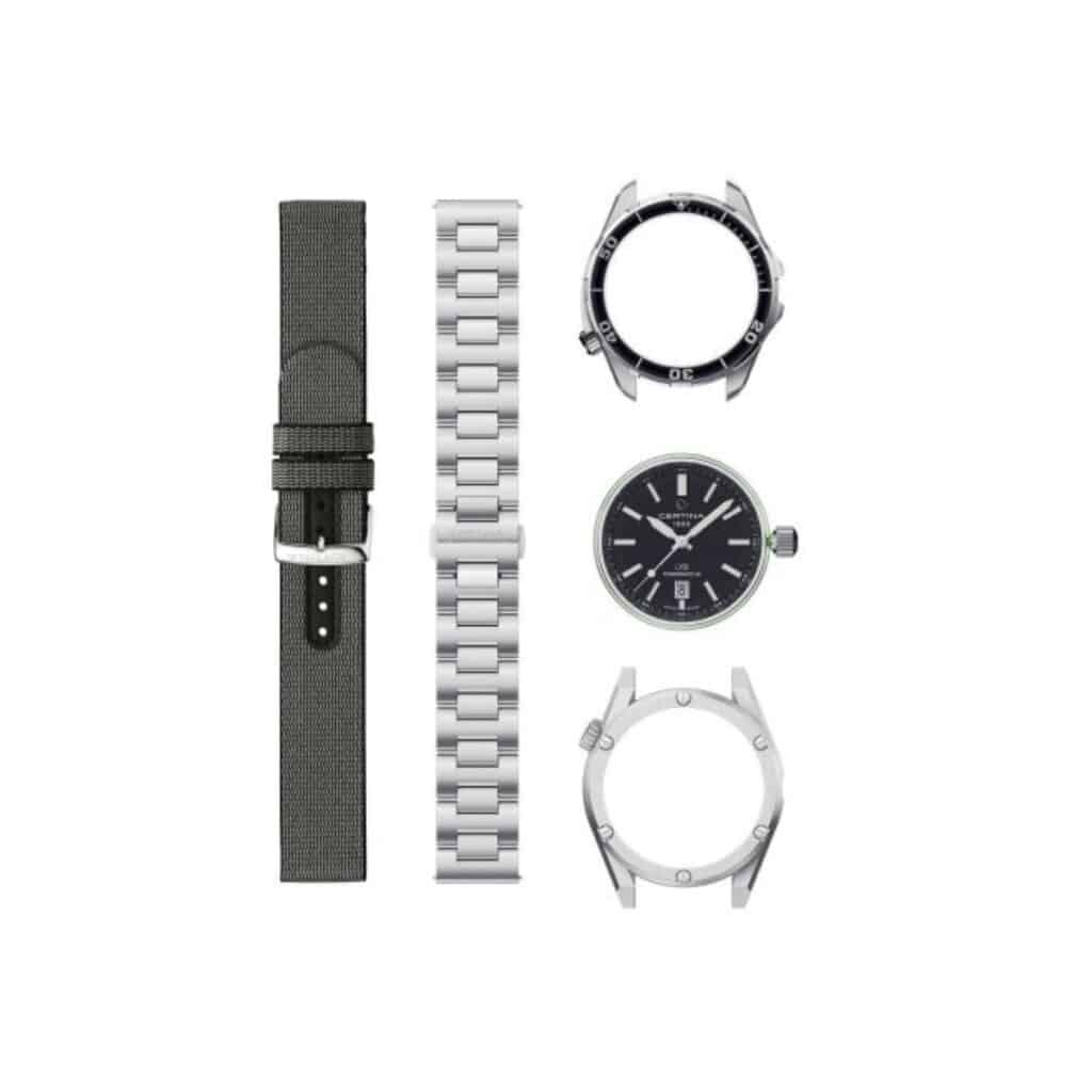Certina DS + Kit Aqua & Sport Powermatic 80 I Automaat I 42 mm I C0414071905100