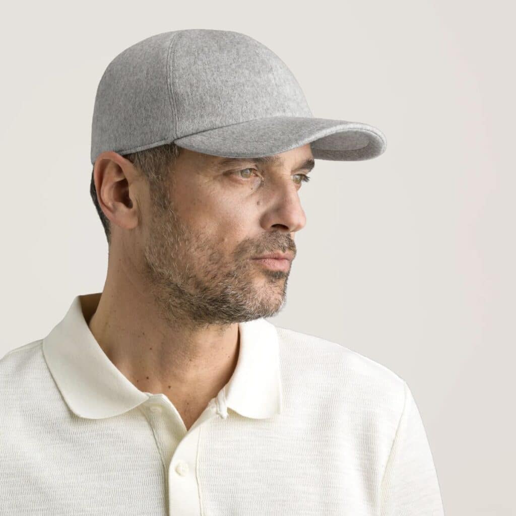 Montegrappa AMB-ITION Pure Cashmere Baseball Cap IGAMCC0J