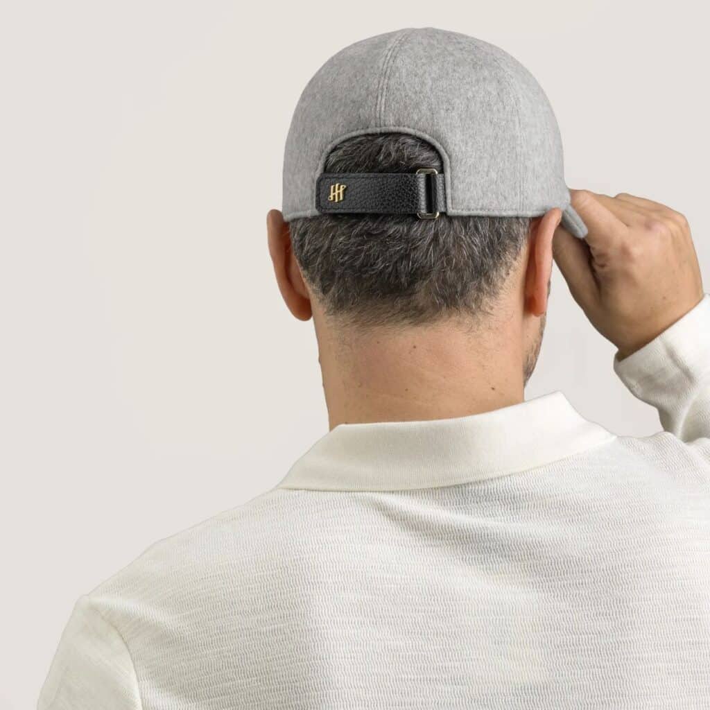 Montegrappa AMB-ITION Pure Cashmere Baseball Cap IGAMCC0J