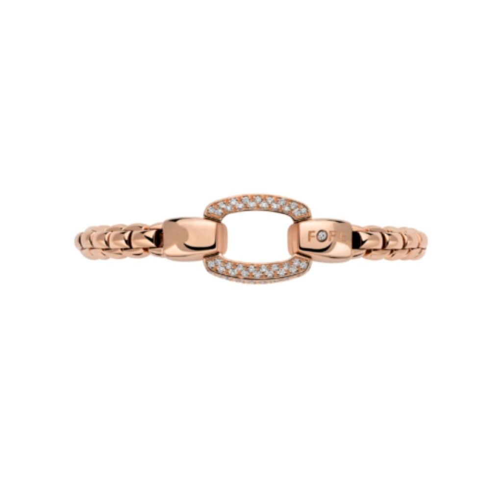 Fope EKA FLEX’IT armband roségoud met diamant 70305BX_PB_R_XRX_00M